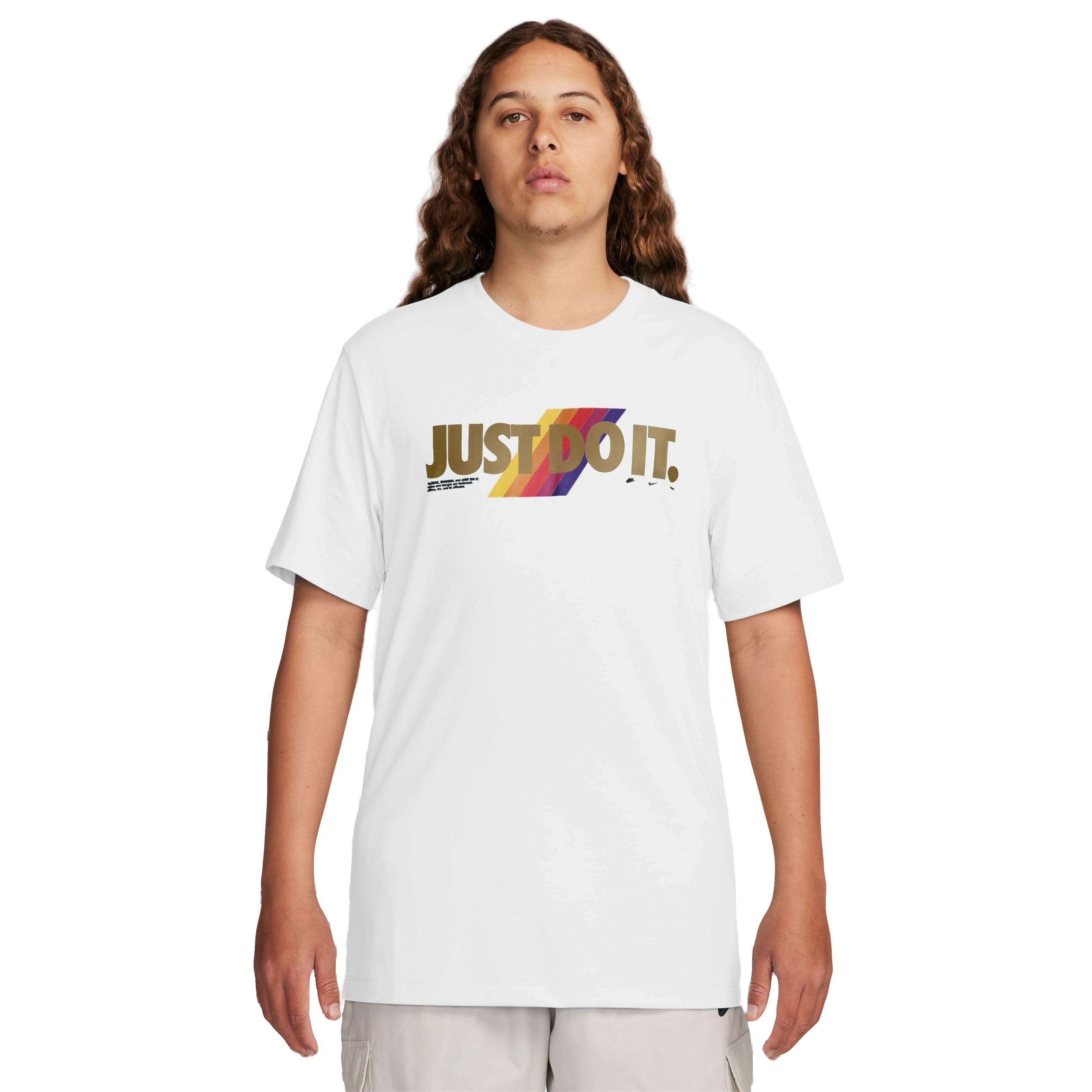 Nike rainbow tee hotsell